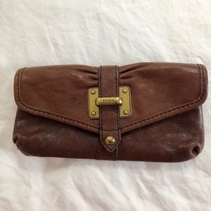 Fossil wallet clutch